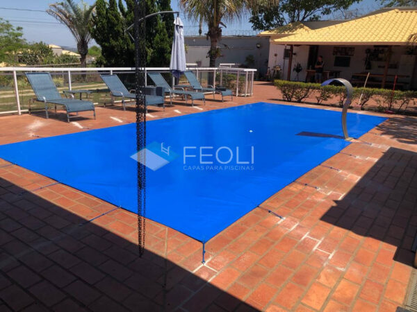 Capa de proteção em poliéster tramado com dupla camada de PVC para piscina - sob medida - Feoli Capas - Image 3