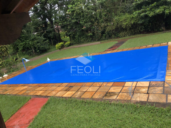 Capa de proteção em poliéster tramado com dupla camada de PVC para piscina - sob medida - Feoli Capas - Image 5
