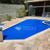 Capa térmica bolha Black and Blue para piscina – 500 micras - sob medida - Feoli Capas - Image 5