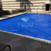 Capa térmica bolha Black and Blue para piscina – 500 micras - sob medida - Feoli Capas - Image 4