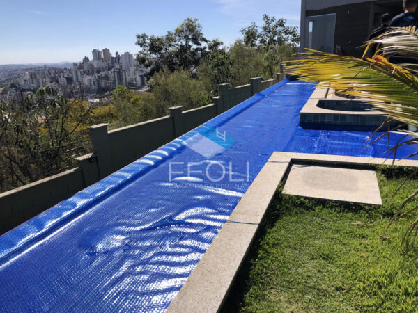 Capa térmica bolha para piscina – 300 micras - sob medida - Feoli Capas - Image 2