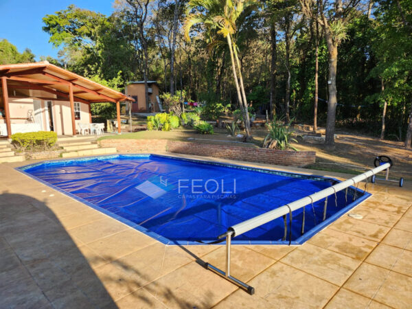 Capa térmica bolha para piscina – 300 micras - sob medida - Feoli Capas - Image 3