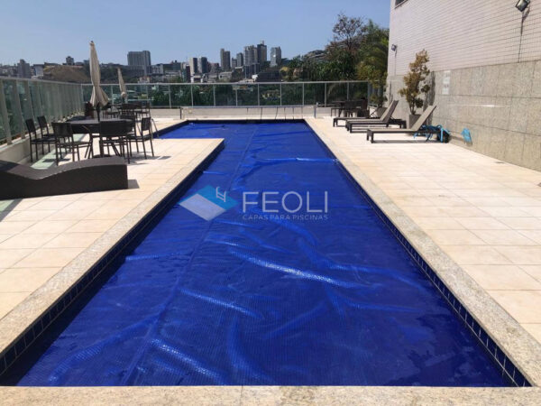 Capa térmica bolha para piscina – 300 micras - sob medida - Feoli Capas - Image 7