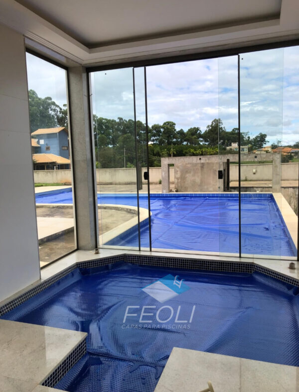Capa térmica bolha para piscina – 300 micras - sob medida - Feoli Capas - Image 8