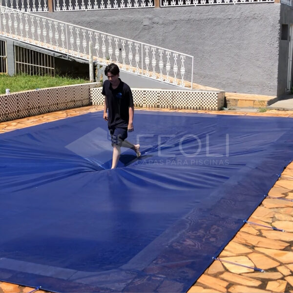 Tela de proteção micro perfurada para piscina - sob medida - Feoli Capas - Image 8
