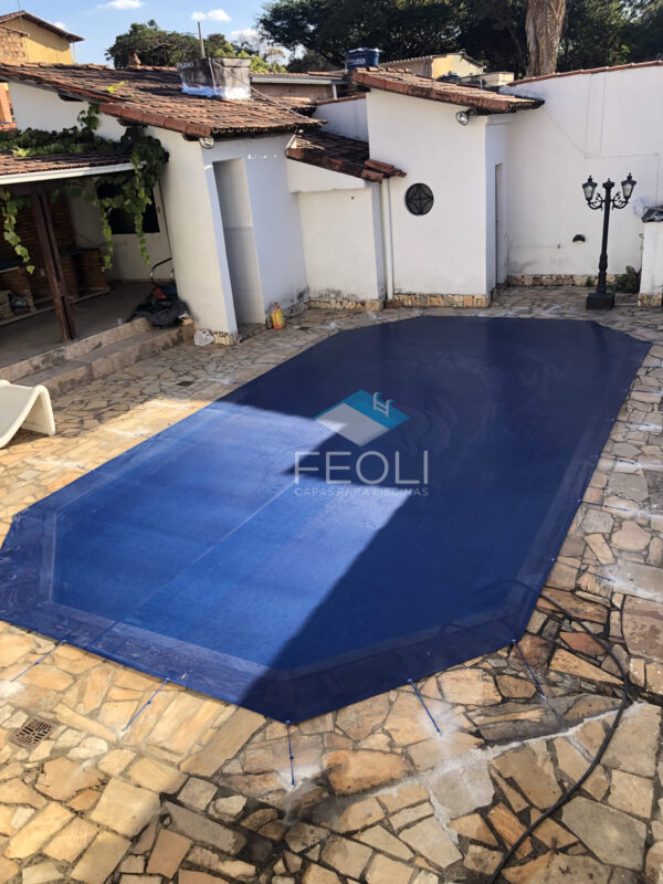 Tela de proteção micro perfurada para piscina - sob medida - Feoli Capas - Image 5