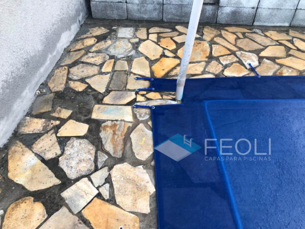 Tela de proteção micro perfurada para piscina - sob medida - Feoli Capas - Image 4